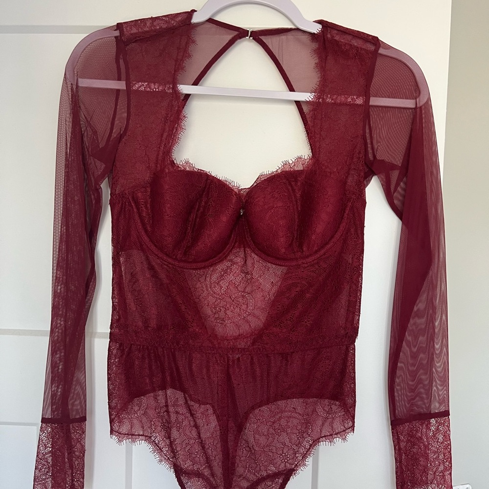 Victoria’s Secret lace detail bodysuit